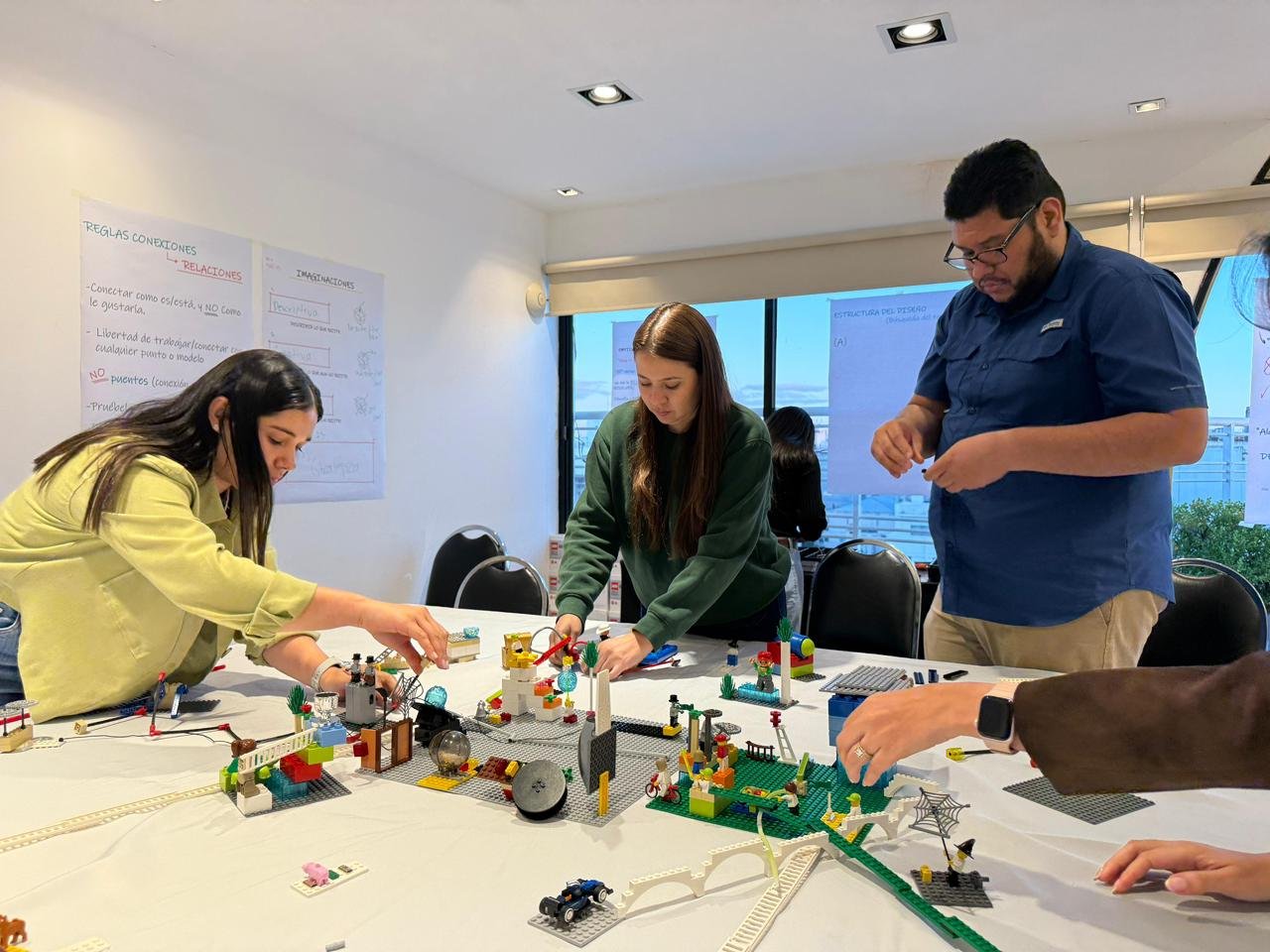 Sesión práctica de LEGO Serious Play