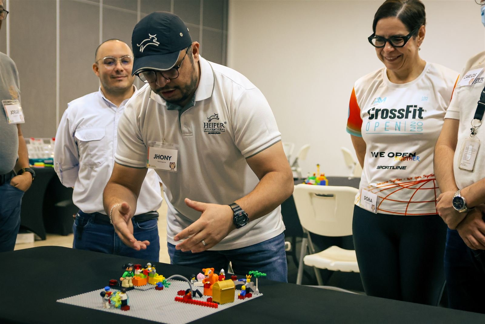 Compartir modelos y perspectivas.